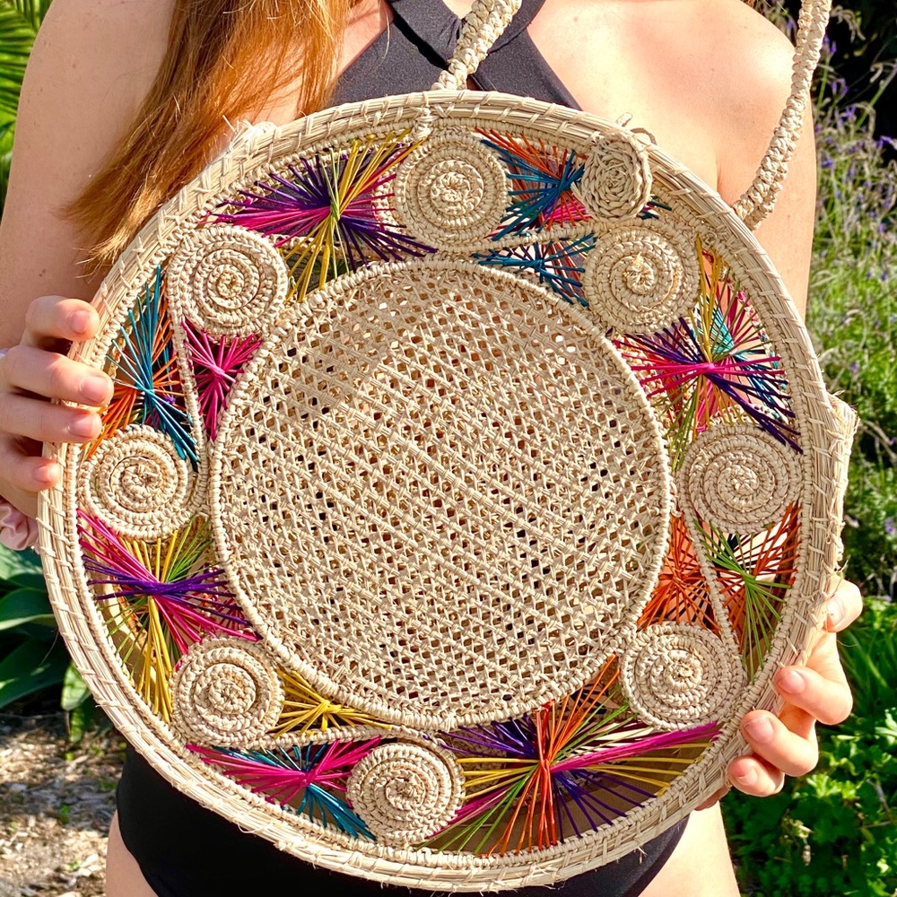 Handmade Wicker Beach Bag